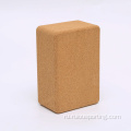 Blank Cork Yoga Blocks Natural Brick